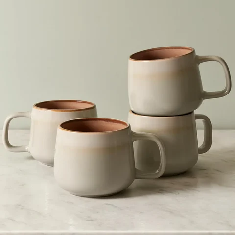 Ava Nord Stoneware Coffee Mugs