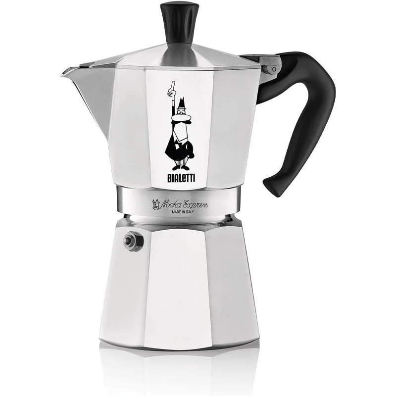Bialetti Moka Express Stovetop Espresso Maker: the classic stovetop moka pot. fill it, wait for the gurgle, pour.