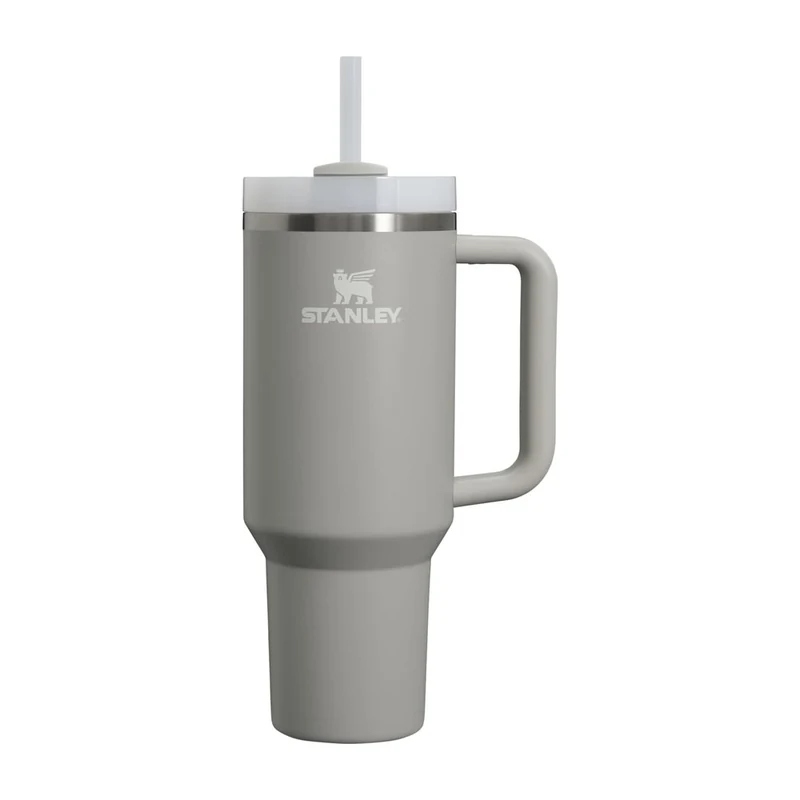 STANLEY Quencher H2.0 FlowState Tumbler: the 40 oz quencher in a soft ash colorway.