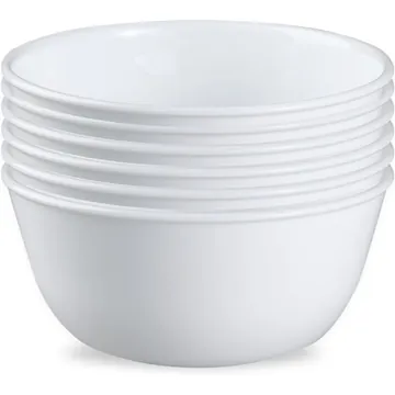 Corelle Vitrelle 28-oz Soup/Cereal Bowls, Set of 6 (Winter Frost White) product photo